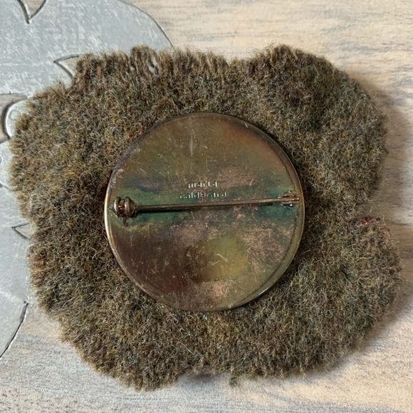 Maria Calderara beaded brooch - Picture 3 of 3